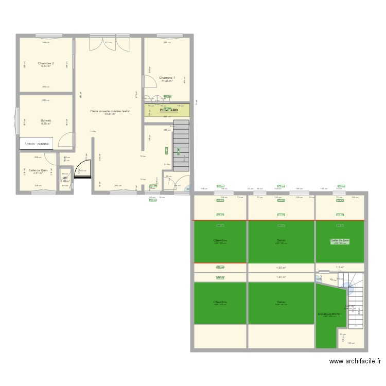 RZCH MaMaison. Plan de 0 pièce et 0 m2