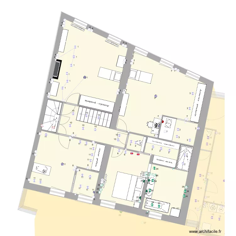 Maison Christopher51 E7. Plan de 