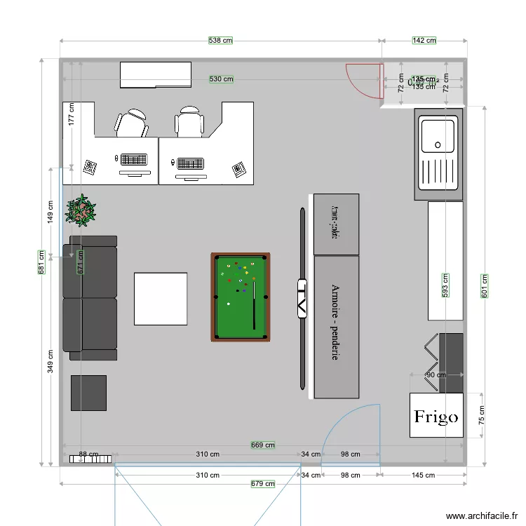 Astromedias. Plan de 