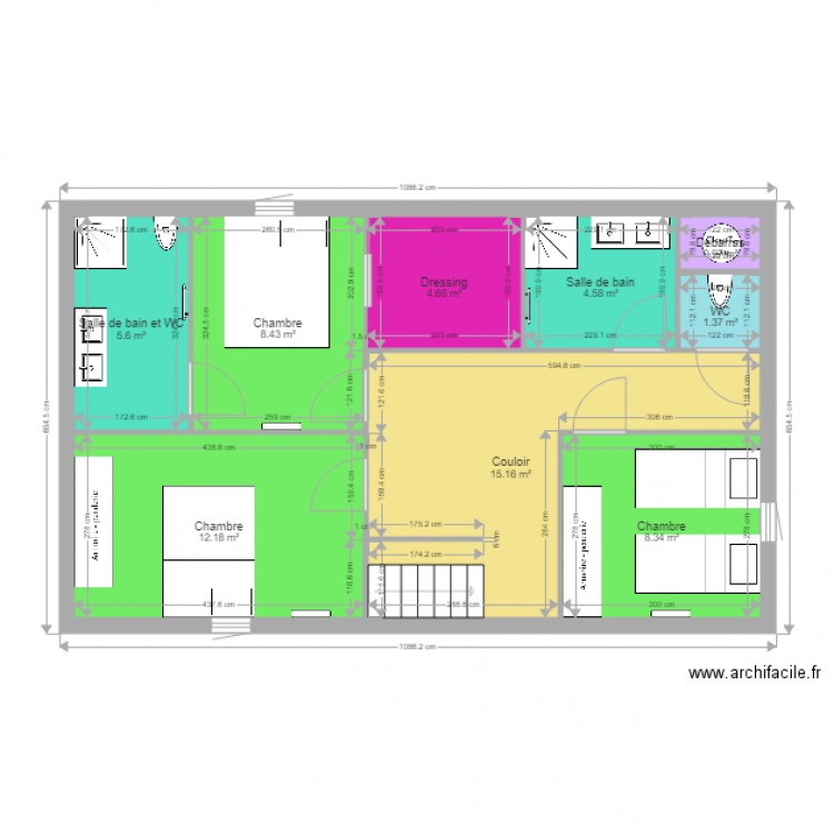 Maison Camping 120 m2 Accueil Logement modèle 2. Plan de 0 pièce et 0 m2