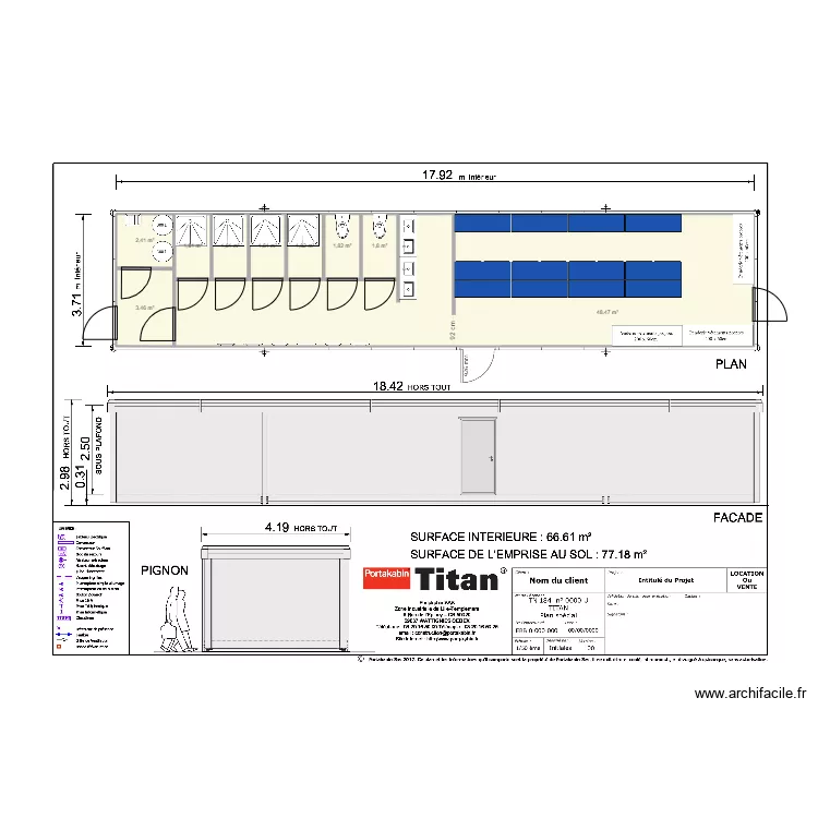 SARPI_VESTIAIRE H. Plan de 