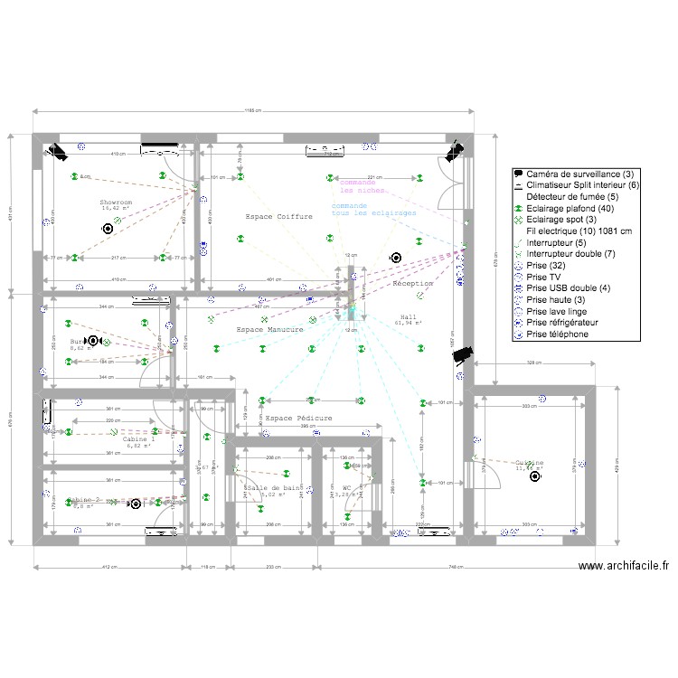 Copper lounge plan 2. Plan de 0 pièce et 0 m2