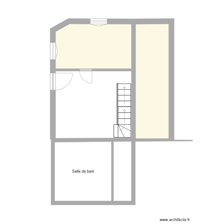 maub DOUZIES. Plan de 2 pièces et 23 m2