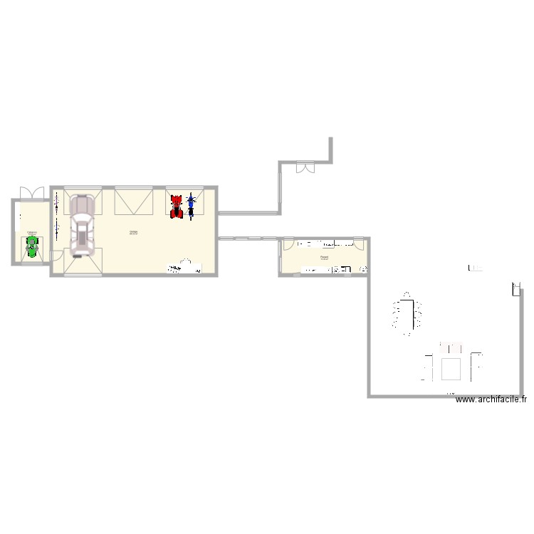 Maison 1. Plan de 0 pièce et 0 m2