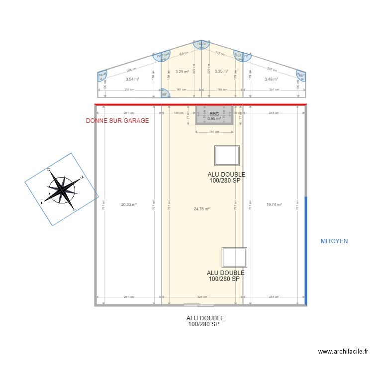 GUIRAUD. Plan de 0 pièce et 0 m2