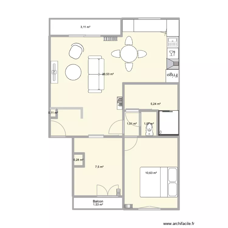 11A. Plan de 10 et 60 m² 11A. Plan de 10 et 60 m²