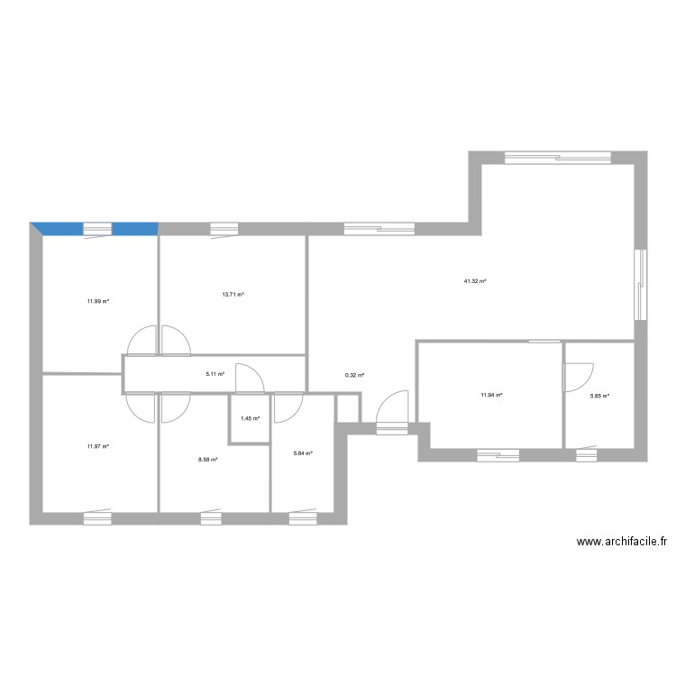 max1. Plan de 0 pièce et 0 m2