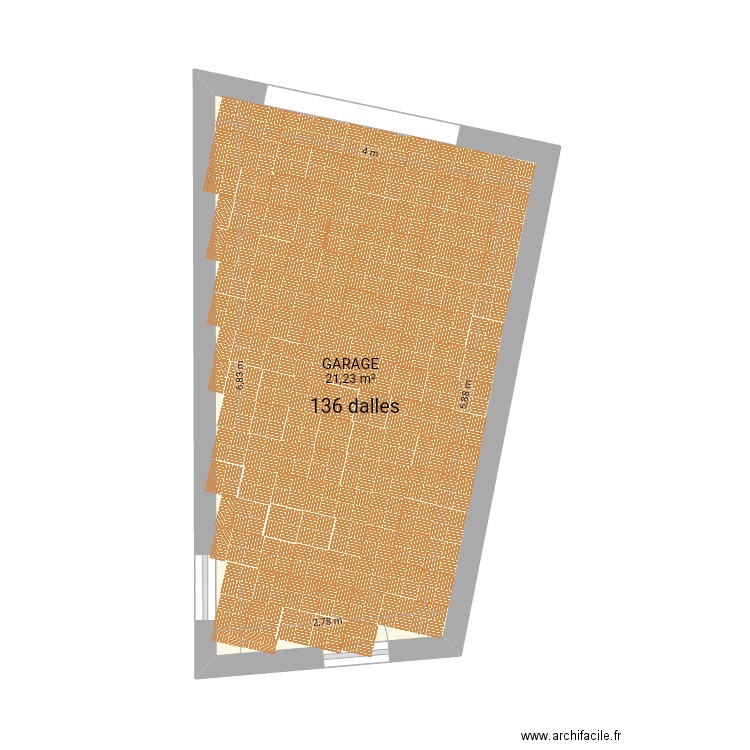 GARAGE LACANAU. Plan de 0 pièce et 0 m2
