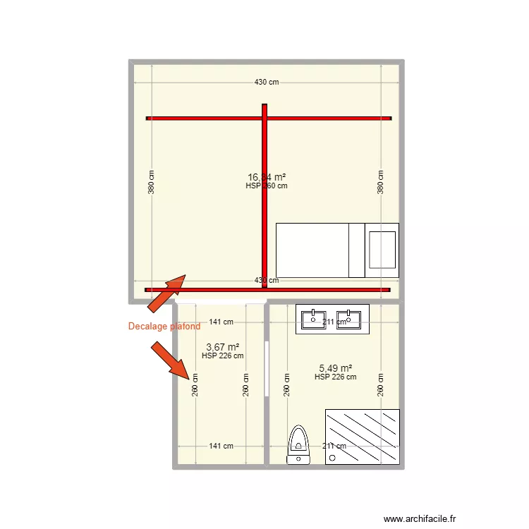 FAM LILAS MAISON A CH 2 H. Plan de FAM LILAS MAISON A CH 2 H. Plan de