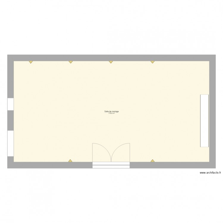 Salle mariage Emilie et Maxime. Plan de 0 pièce et 0 m2