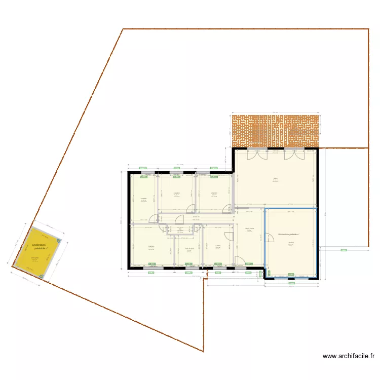 projet garage4. Plan de 
