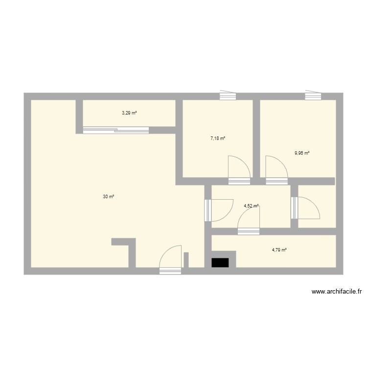 VERNET. Plan de 0 pièce et 0 m2