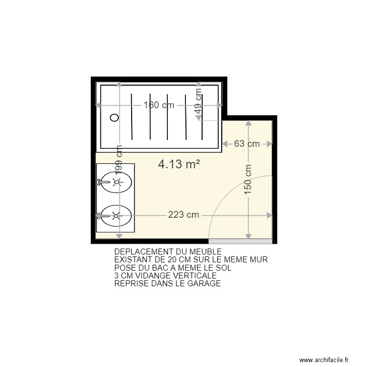 SAINT LEGER MARTINE . Plan de 0 pièce et 0 m2