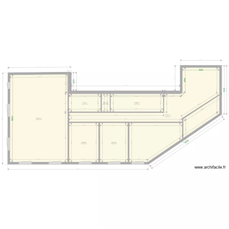 cbc 1 appart. Plan de 