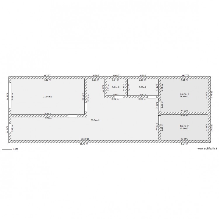 plan1. Plan de 0 pièce et 0 m2