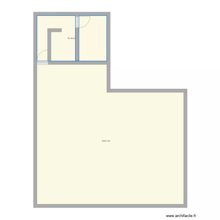 maison. Plan de 
