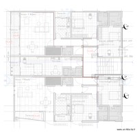 Distribution TV immeuble TANAZOU Etage 2 et 3