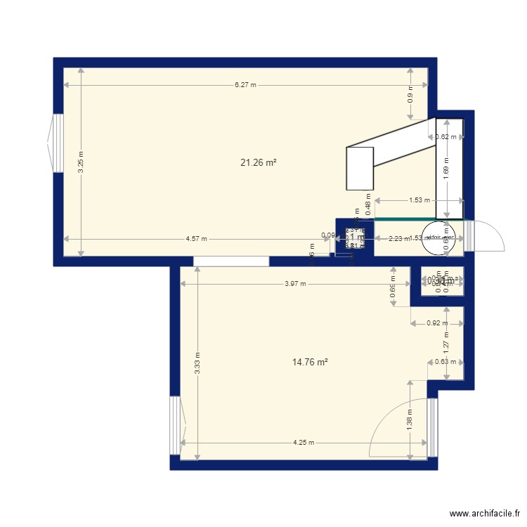 saint faron 2e. Plan de 0 pièce et 0 m2