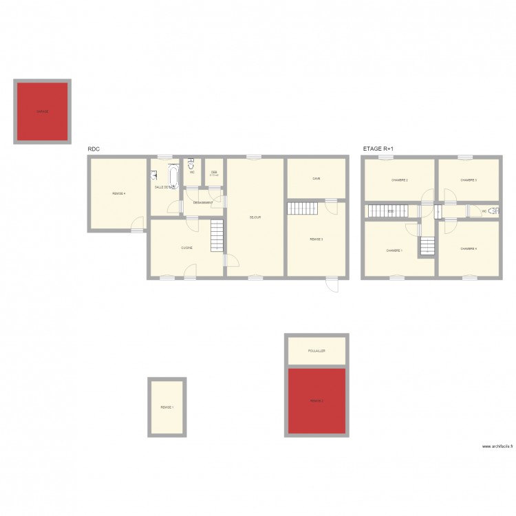 RIFFAUD. Plan de 0 pièce et 0 m2