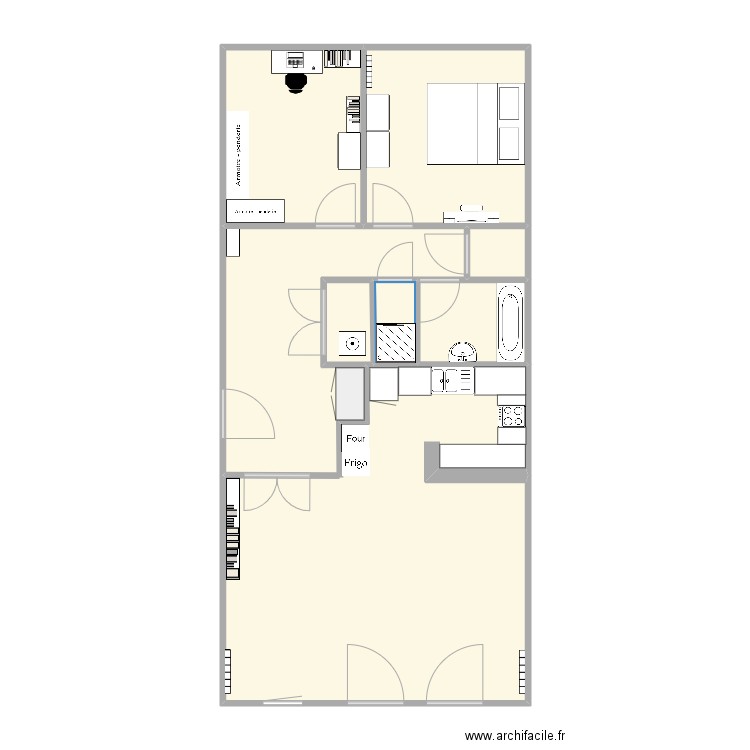 Appartement C12. Plan de 0 pièce et 0 m2