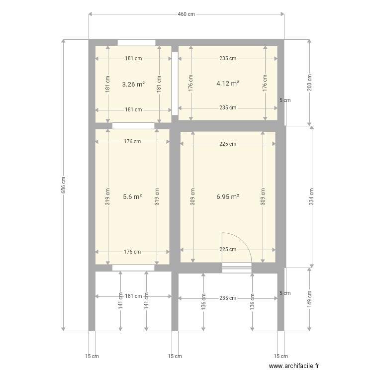 Mazet  idee. Plan de 0 pièce et 0 m2