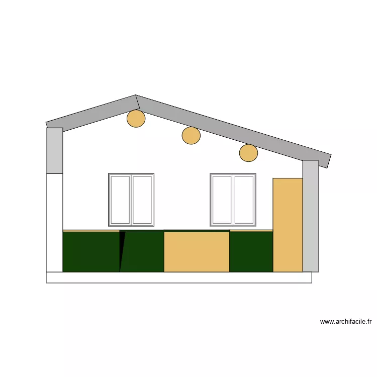cuisine Arthur Bonnet. Plan de 