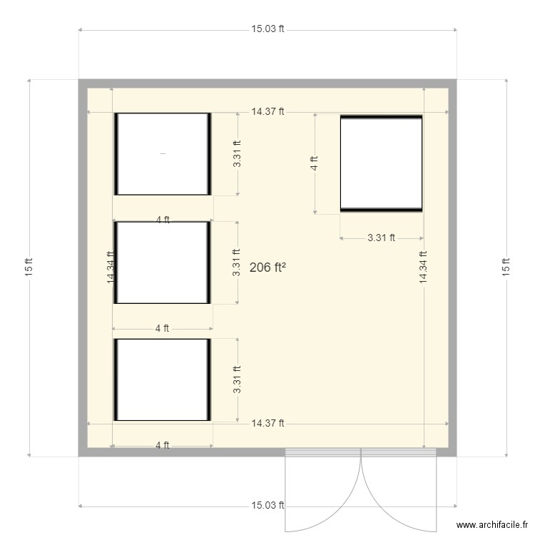 Grand 20H. Plan de 0 pièce et 0 m2