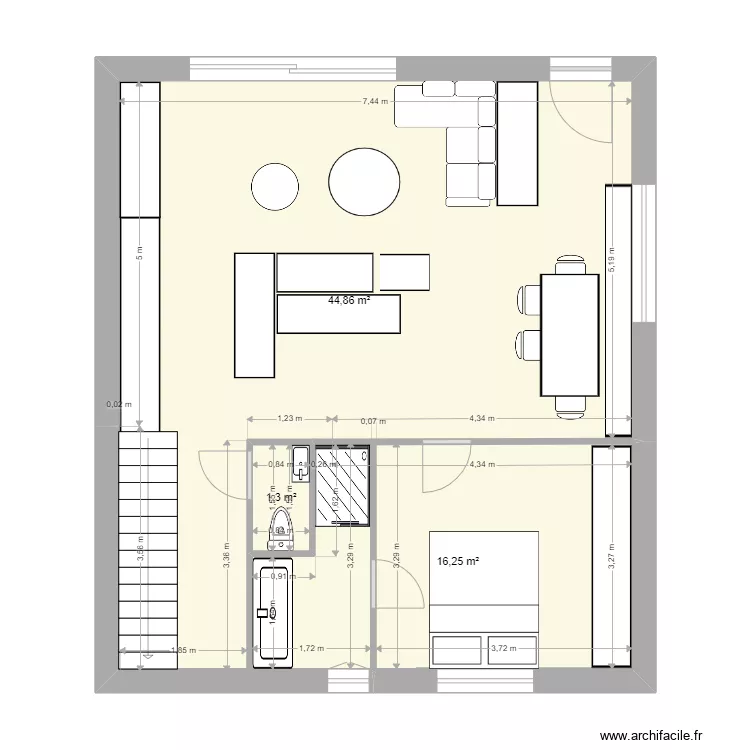 GISELE RDC. Plan de 
