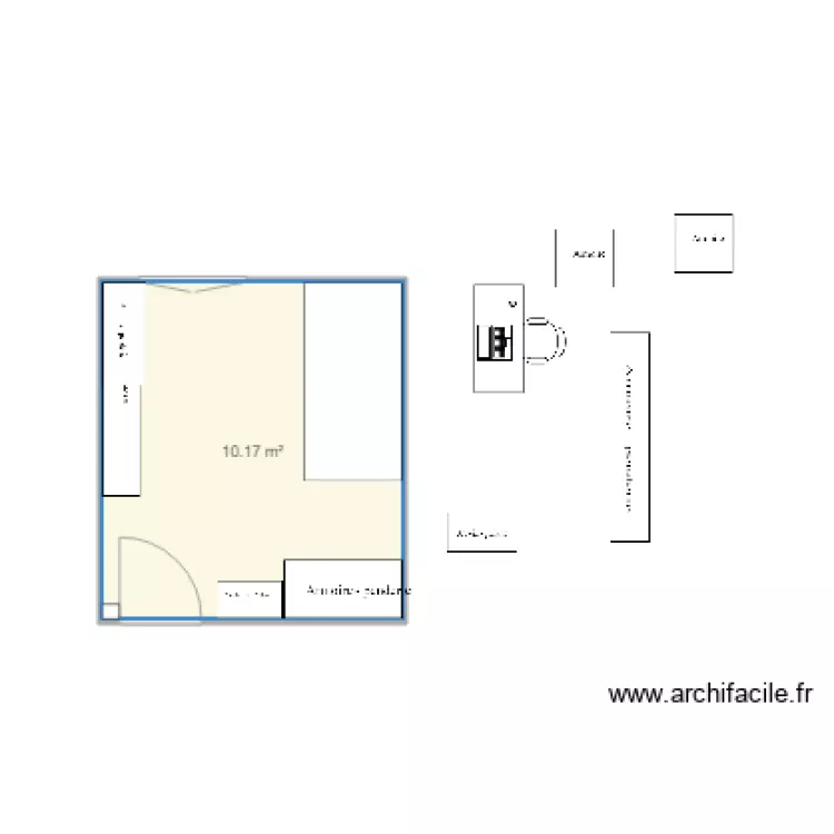 Chambre Giulia Plan 1. Plan de 