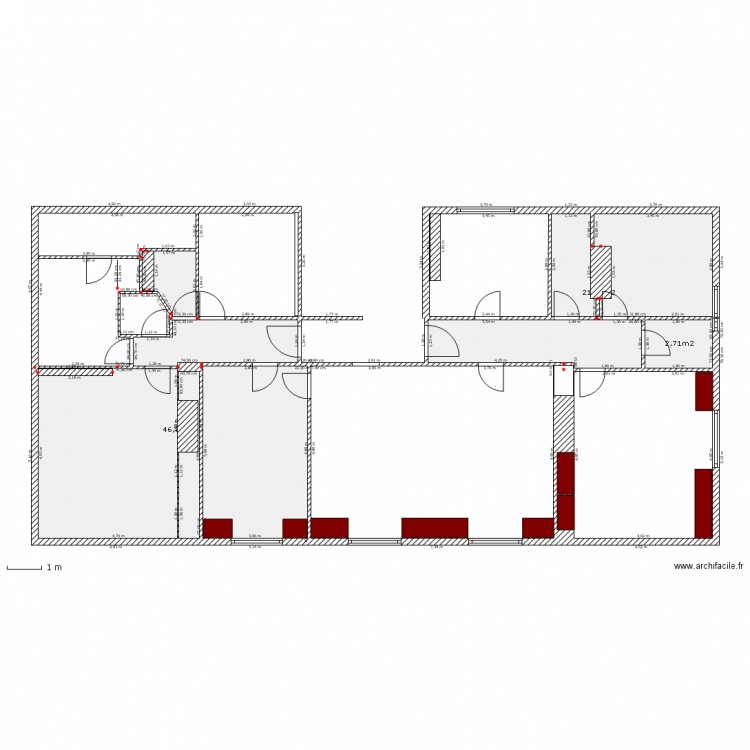 st malo actuel. Plan de 0 pièce et 0 m2