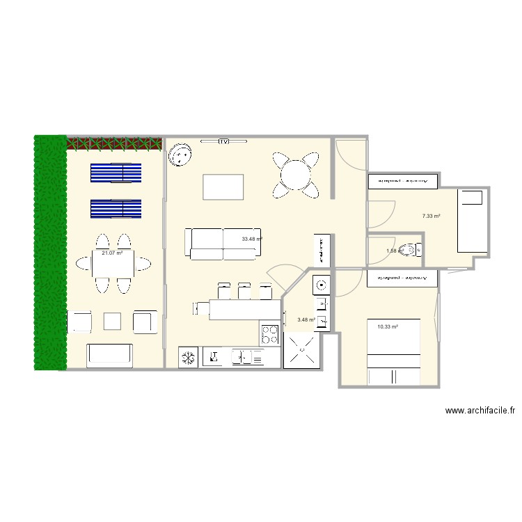 Californie final 3 mega top V4. Plan de 0 pièce et 0 m2