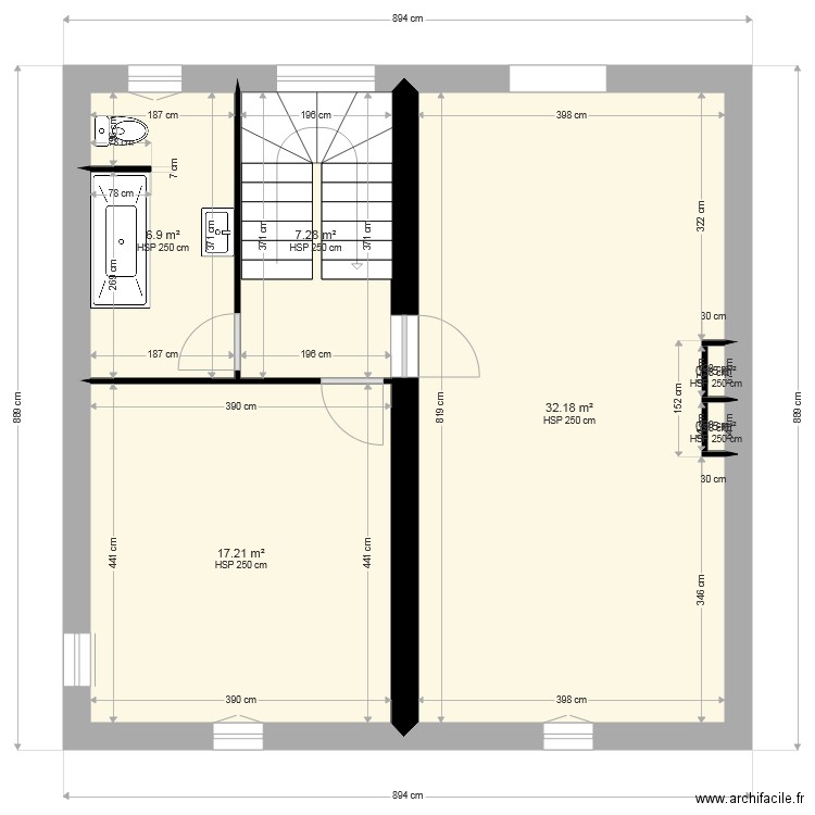 PLAN 2EM FUTUR ZIELONKA. Plan de 0 pièce et 0 m2