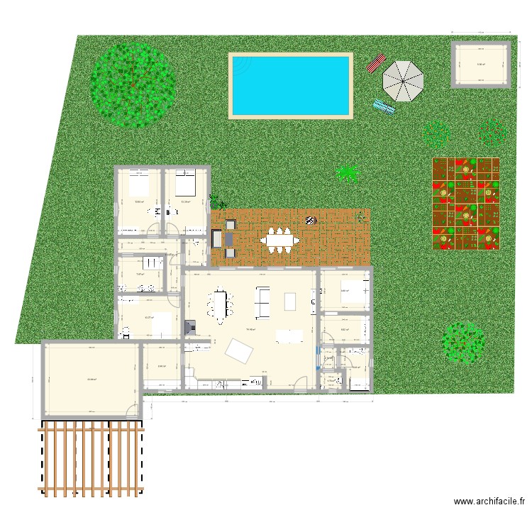 plan maison. Plan de 0 pièce et 0 m2