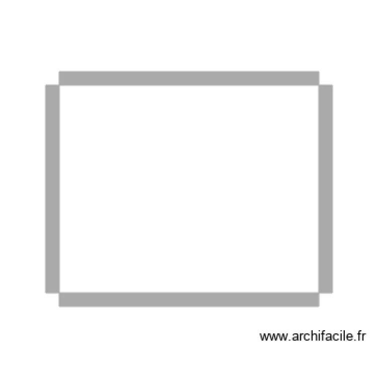 chambre. Plan de chambre. Plan de