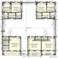 PLAN 3 COMPLEXE IMMOBILIER