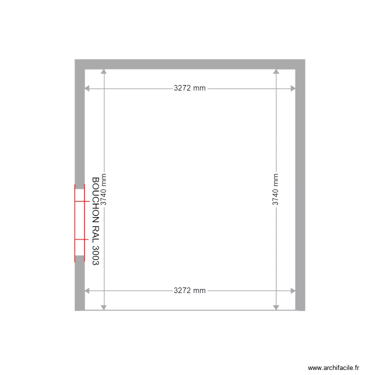 COUPE PROJET MARSEILLE ST ANNE BOUCHON. Plan de 
