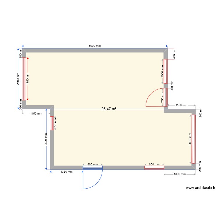 p30 sv. Plan de 0 pièce et 0 m2