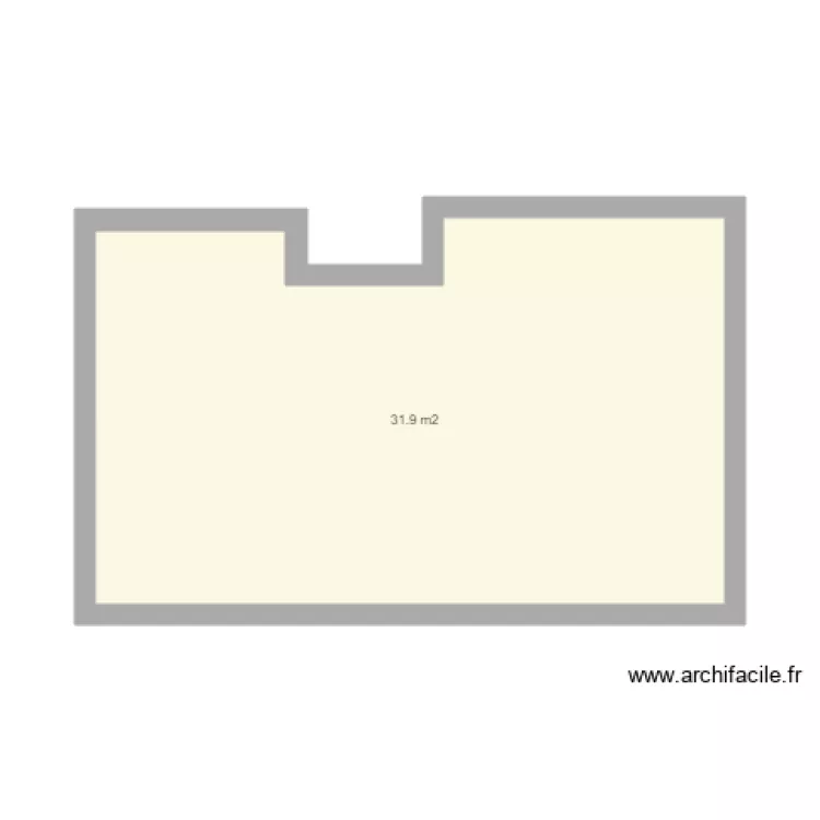 tattegrain 2eme etage. Plan de 