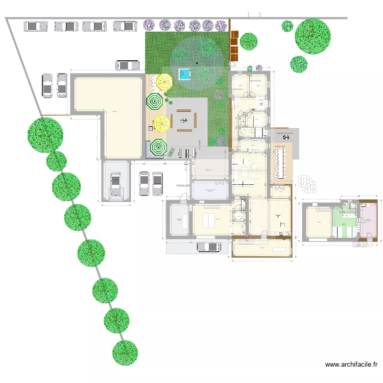 maison flowers 8 simple. Plan de 