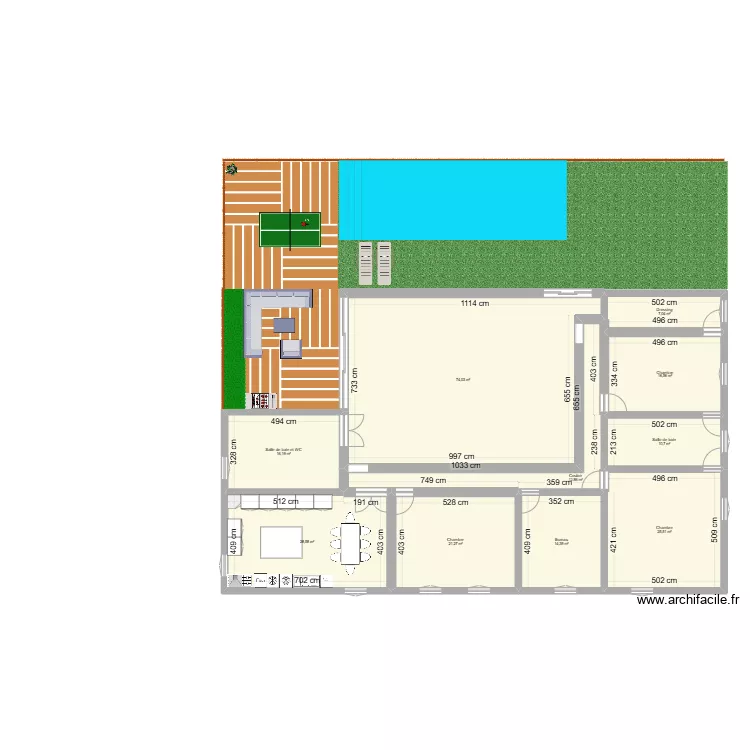 Loft dernier étage. Plan de Loft dernier étage. Plan de