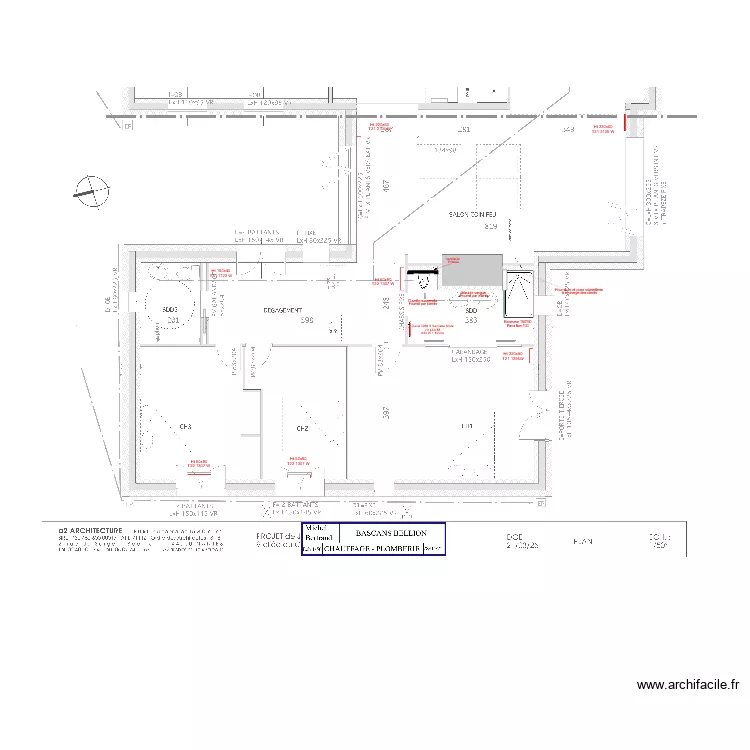 BASCANS RADIATEUR. Plan de 