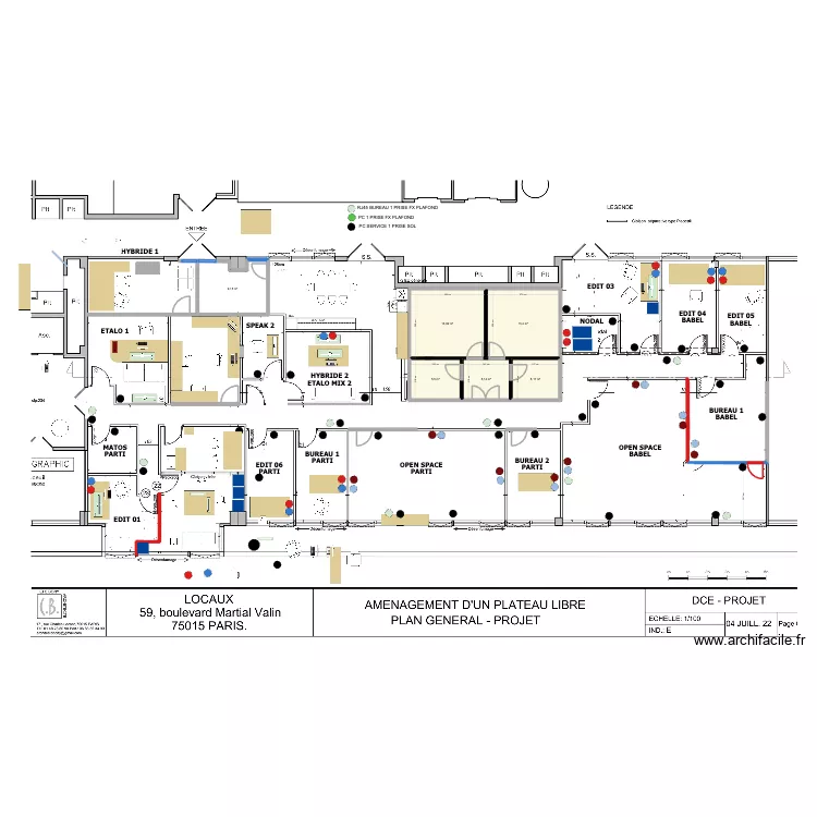 VALIN BEYROUTH 4. Plan de VALIN BEYROUTH 4. Plan de