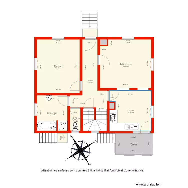 BI 3902 rd c&ocirc;t&eacute;. Plan de 