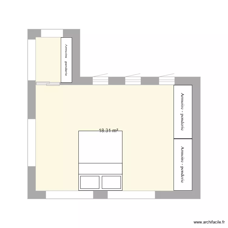 terrasse 2. Plan de 