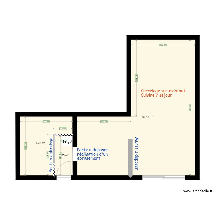 ROHART  RDC. Plan de 0 pièce et 0 m2