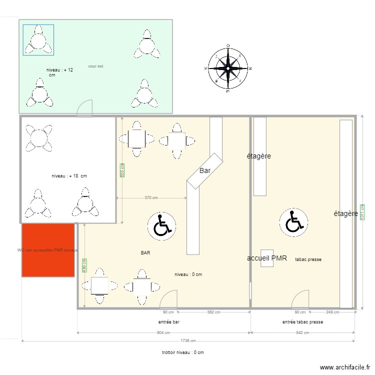 tondoux. Plan de 0 pièce et 0 m2