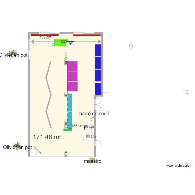 plan frejus version 2. Plan de 0 pièce et 0 m2