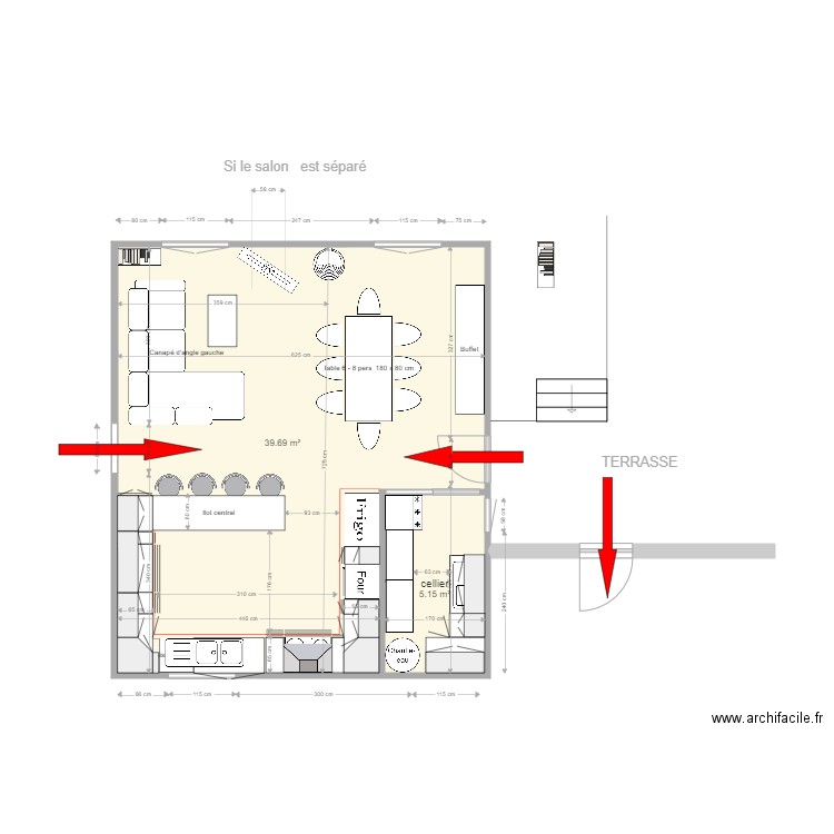 3 Mélèzes 1.1 . Plan de 0 pièce et 0 m2