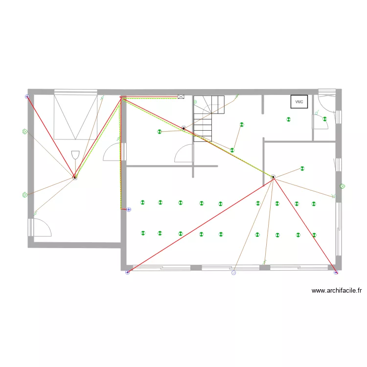 CHALET. Plan de CHALET. Plan de