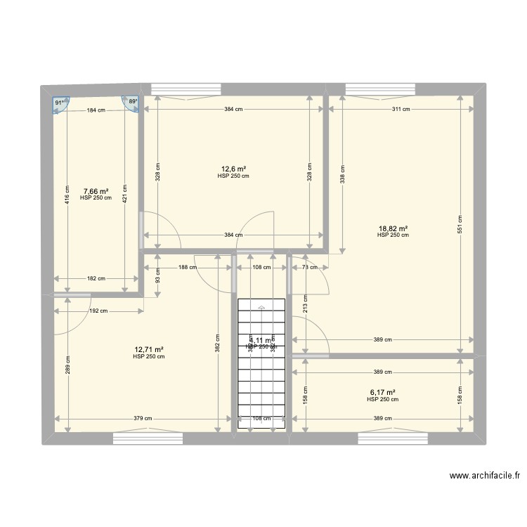 Projet Maison 2ème étage. Plan de 0 pièce et 0 m2